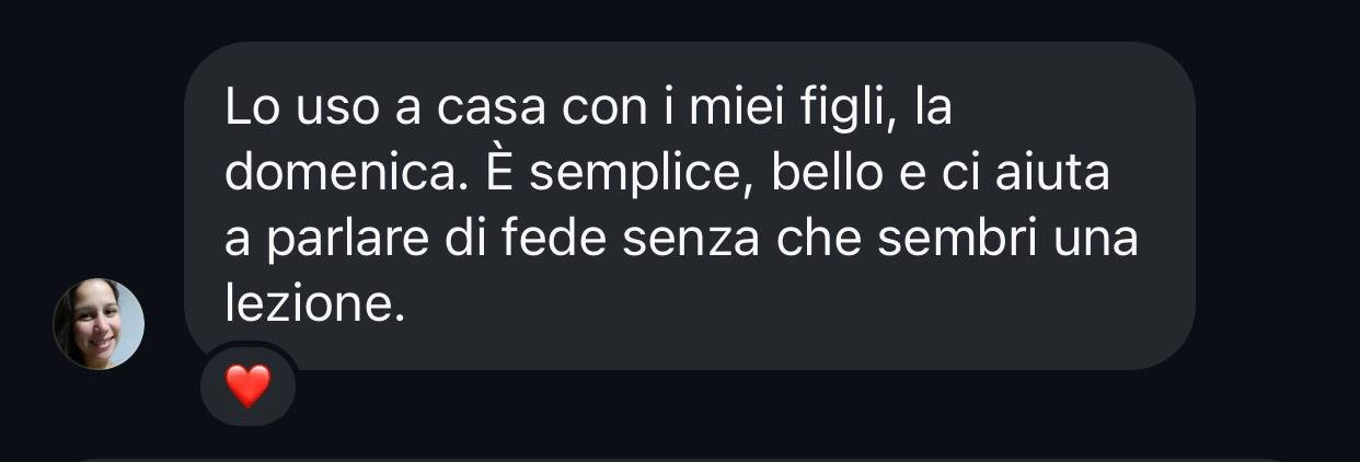 Messaggio di Francesca Romano