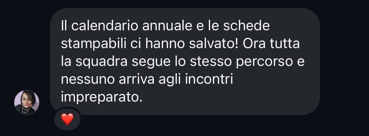 Messaggio di Elena Conti
